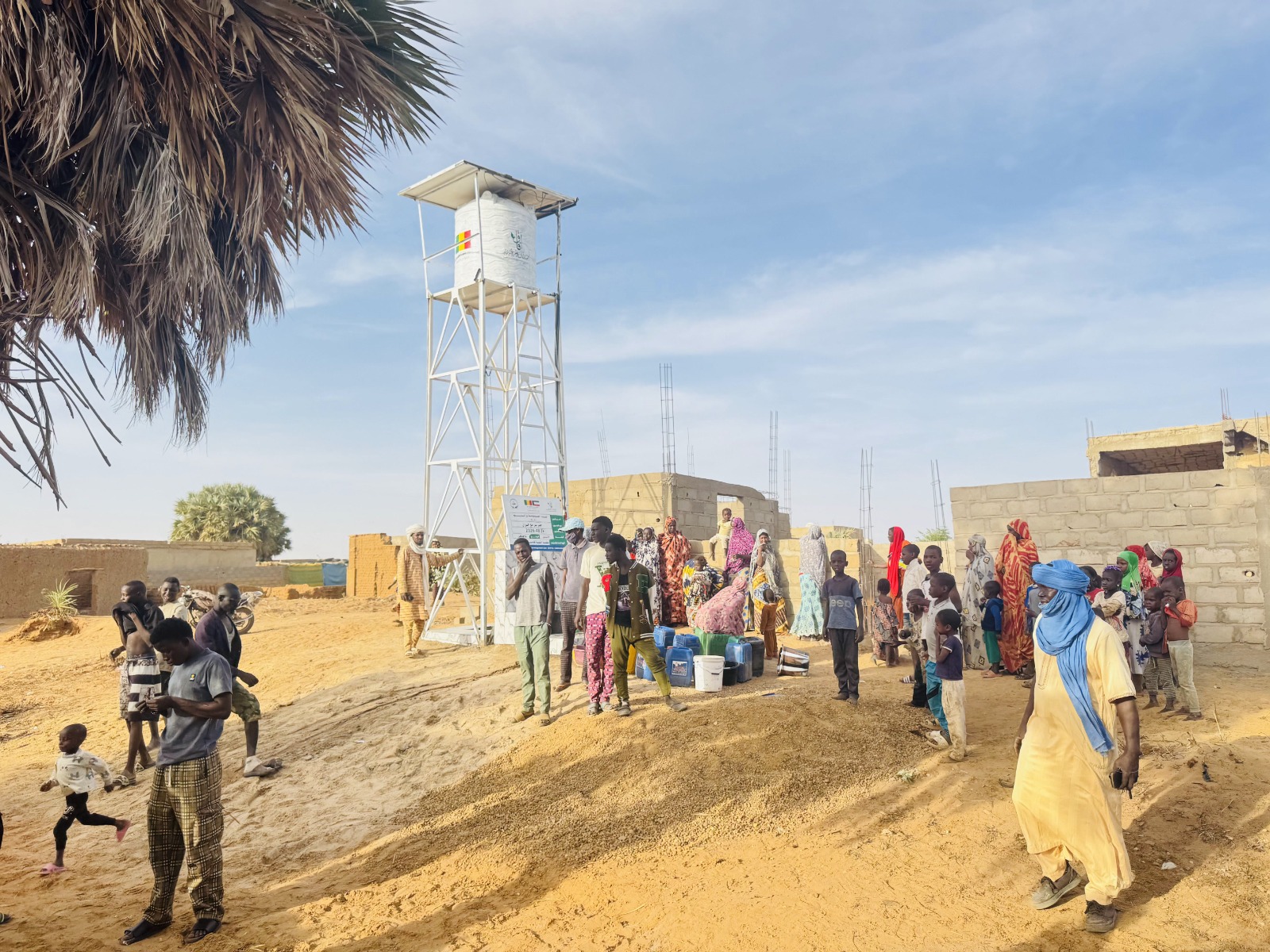 بئر سطحي مع خزان - 1000 د.ك - دولة مالي